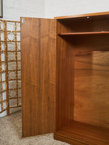 Mid-Century Modern Walnut Storage Cabinet