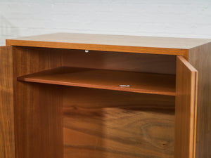 Mid-Century Modern Walnut Storage Cabinet