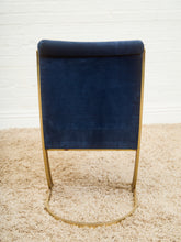 Load image into Gallery viewer, Mid-Century Basset Navy Blue Chairs Set of 6
