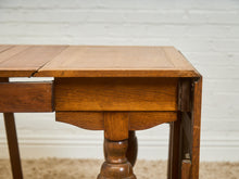 Load image into Gallery viewer, Antique English Victorian style Drop Leaf Gate Leg Console or Dining Table 19th century
