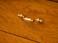 Load image into Gallery viewer, Walnut 6 Drawer Dresser with Louvered Drawers
