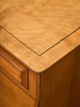 Load image into Gallery viewer, Walnut 6 Drawer Dresser with Louvered Drawers
