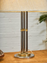 Load image into Gallery viewer, Brass and Chrome Lamp
