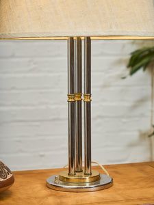 Brass and Chrome Lamp