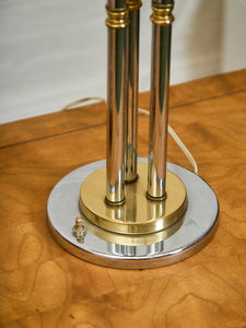 Brass and Chrome Lamp