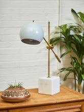 Load image into Gallery viewer, Marble Base Gold Task Lamp
