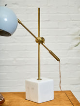 Load image into Gallery viewer, Marble Base Gold Task Lamp
