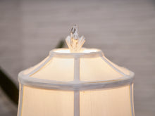 Load image into Gallery viewer, Pair of Whimsical Ceramic Bird Table Lamps with Pleated Shades
