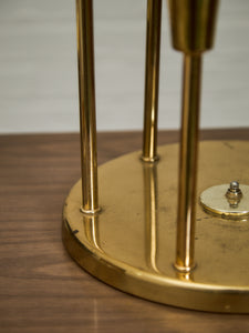 Vintage Hollywood Regency Lily Brass Table Lamp