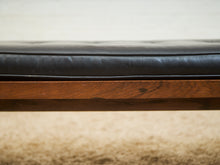 Load image into Gallery viewer, 1970’s Italian Chrome and Rosewood Bench

