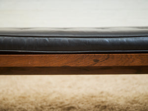 1970’s Italian Chrome and Rosewood Bench