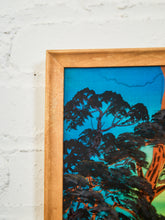 Load image into Gallery viewer, Torii at Sunset Japanese Landscape Silkscreen Print
