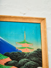Load image into Gallery viewer, Mount Fuji in Spring Japanese Silkscreen Print
