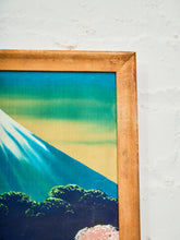 Load image into Gallery viewer, Tranquil View of Mount Fuji – Japanese Silkscreen Landscape
