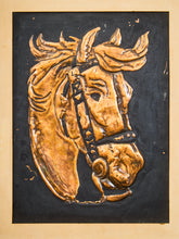 Load image into Gallery viewer, Copper Horse Reilef Artwork
