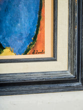 Load image into Gallery viewer, Lady with Fan Print Framed by Gustav Klimt

