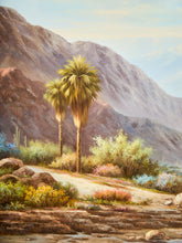 Load image into Gallery viewer, Grand Desert Landscape Oil Painting Oversized 1970s Southwest Scene
