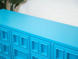 Peacock Blue Dresser