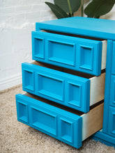 Load image into Gallery viewer, Peacock Blue Dresser
