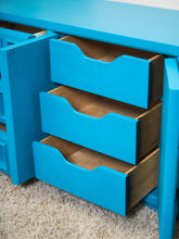 Load image into Gallery viewer, Peacock Blue Dresser
