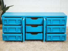 Load image into Gallery viewer, Peacock Blue Dresser
