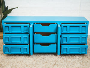 Peacock Blue Dresser