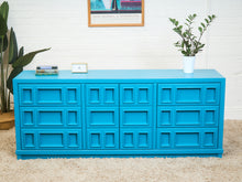 Load image into Gallery viewer, Peacock Blue Dresser
