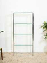Load image into Gallery viewer, Chrome 1970’s Etagere Shelf
