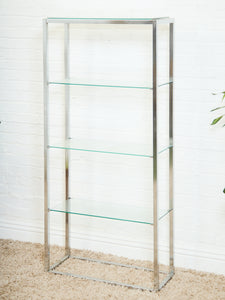 Chrome 1970’s Etagere Shelf