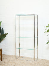 Load image into Gallery viewer, Chrome 1970’s Etagere Shelf
