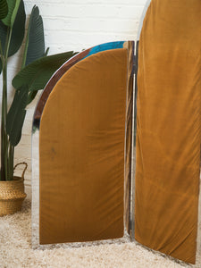 Arthur Umanoff Geometric Folding Privacy Screen by Thaden Metals, USA, 1970s