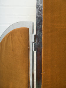 Arthur Umanoff Geometric Folding Privacy Screen by Thaden Metals, USA, 1970s