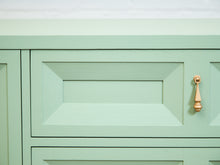 Load image into Gallery viewer, Chocolate Mint Hollywood Regency Dresser
