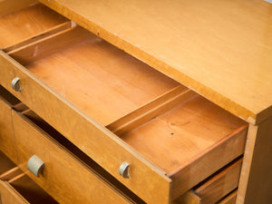 Art Deco 1940’s Birds Eye Maple Dresser
