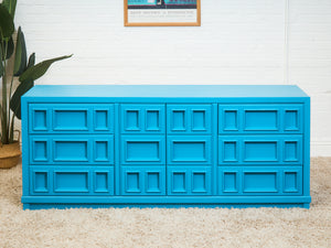 Peacock Blue Dresser