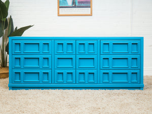 Peacock Blue Dresser