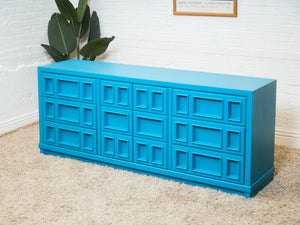 Peacock Blue Dresser
