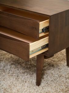 Solis Double Drawer Nightstands
