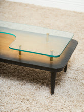 Load image into Gallery viewer, Italian Mid Century 2 Tier Coffee Table
