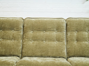 Danish Domino Mobler Teak Sofa newly upholstered