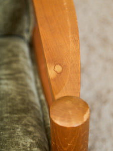 Danish Domino Mobler Teak Sofa newly upholstered