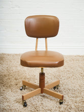Load image into Gallery viewer, Brown Tanker Office Chair
