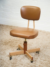 Load image into Gallery viewer, Brown Tanker Office Chair
