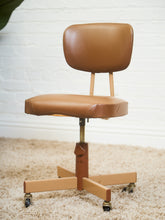 Load image into Gallery viewer, Brown Tanker Office Chair
