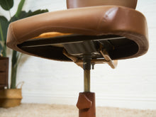 Load image into Gallery viewer, Brown Tanker Office Chair
