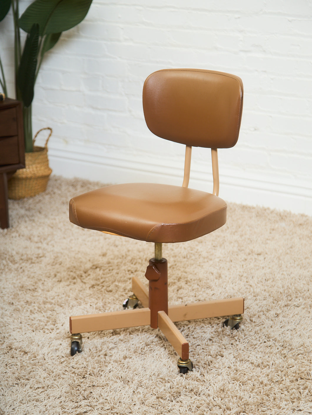 Brown Tanker Office Chair