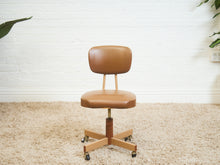 Load image into Gallery viewer, Brown Tanker Office Chair
