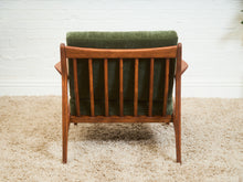 Load image into Gallery viewer, Mid Century Danish Modern Ib Kofod Larsen for Selig Walnut Lounge Chair
