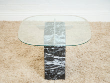 Load image into Gallery viewer, Marble And Chrome Italian Coffee Table
