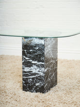 Load image into Gallery viewer, Marble And Chrome Italian Coffee Table
